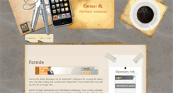 Desktop Screenshot of carinas.dk